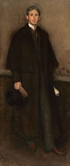 James Abbot McNeill Whistler Portrait of Arthur J Eddy Sweden oil painting art